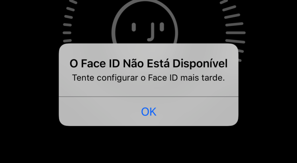 O que fazer quando o Face ID não funciona?