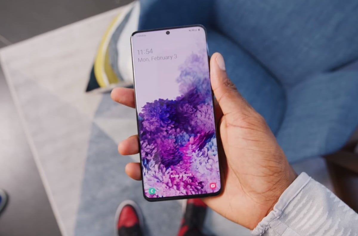 O que fazer quando o Samsung S20 fica com a tela verde?