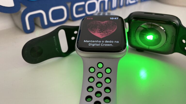 Porque o Apple Watch acende uma luz verde?