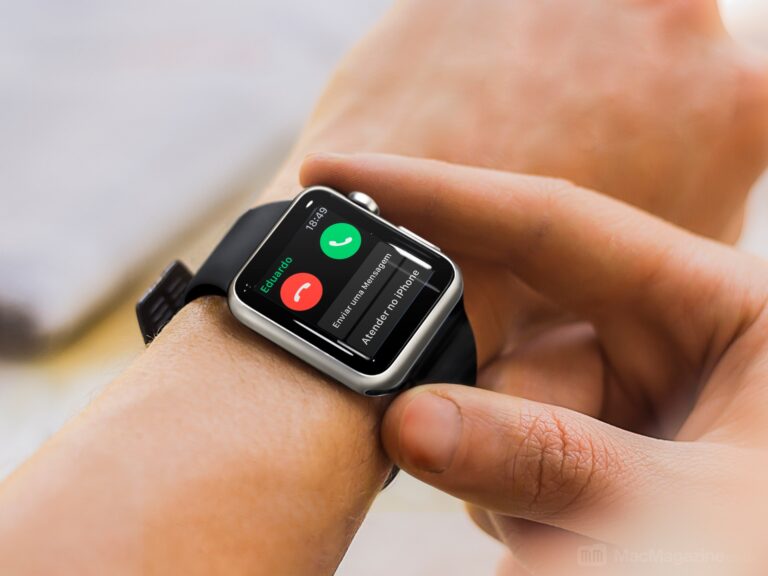 Qual Apple Watch que atende ligação?