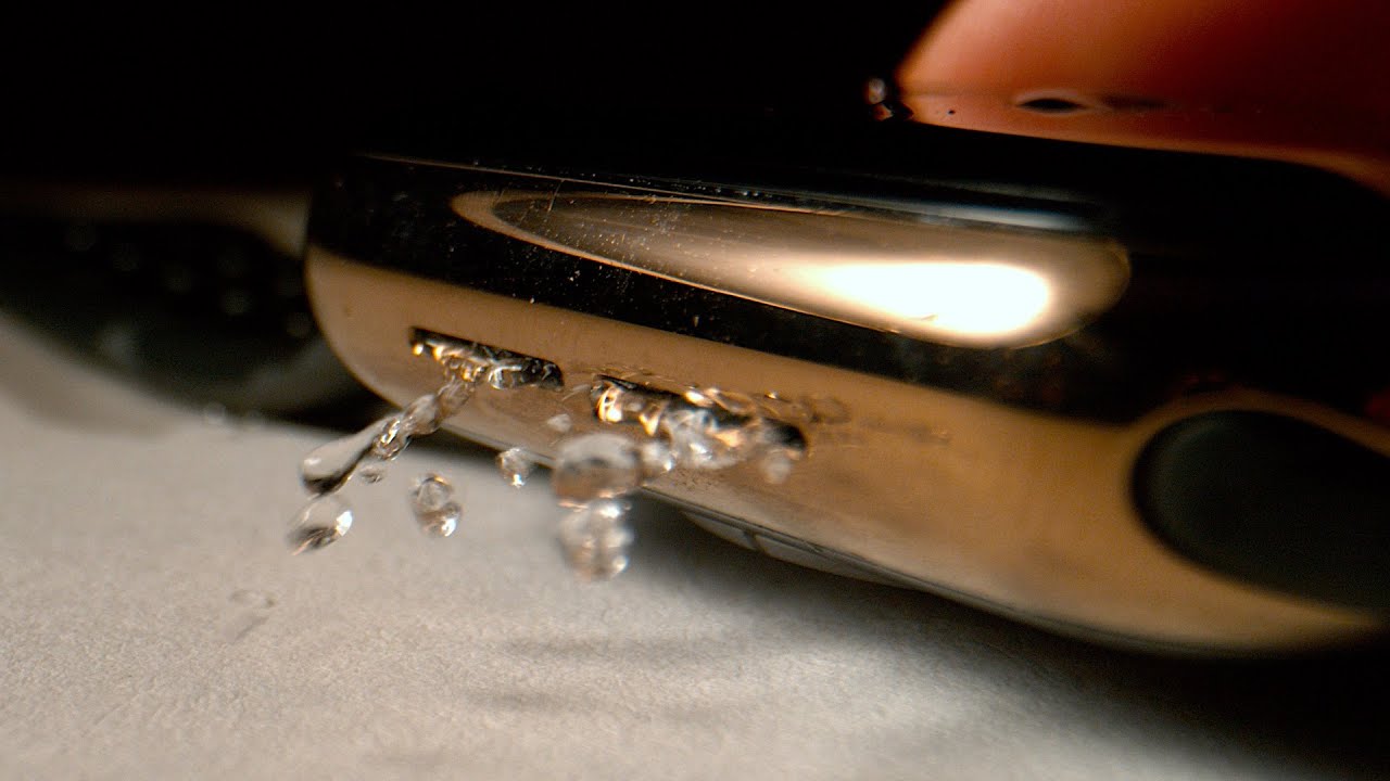 O que fazer quando entra água no Apple Watch?
