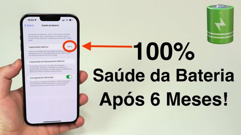 Como fazer a bateria do iPhone voltar a ser 100%?
