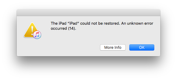 Como resolver o erro -54 do iTunes?