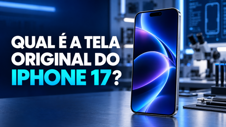 Qual é a tela original do iPhone 17?