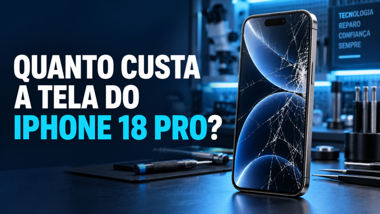 Quanto custa a tela do iPhone 18 Pro