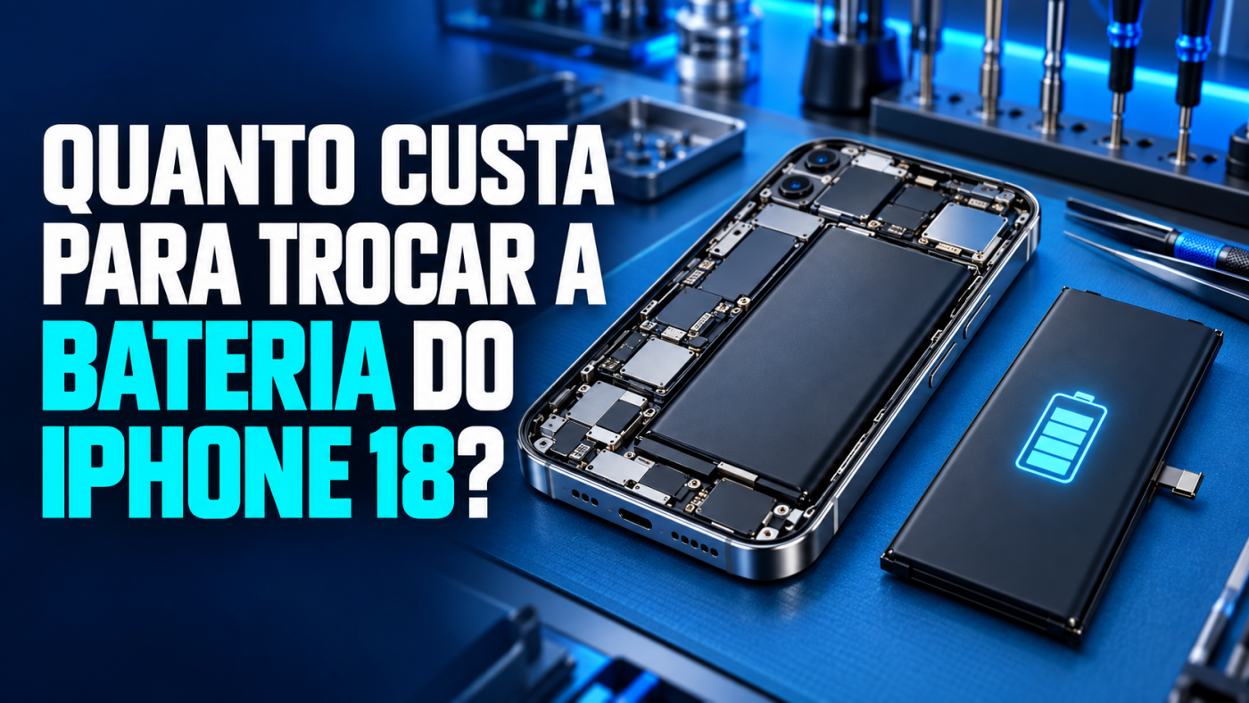 Quanto custa para trocar a bateria do iPhone 18?