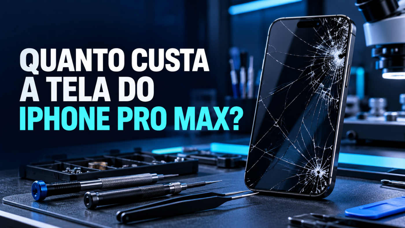 Quanto custa a tela do iPhone Pro Max?