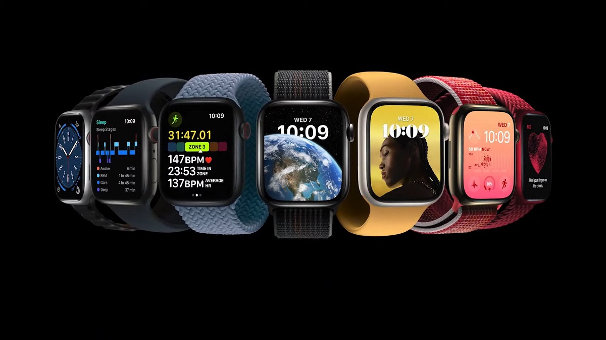 O quão maior seria a tela do Apple Watch Series 7? »