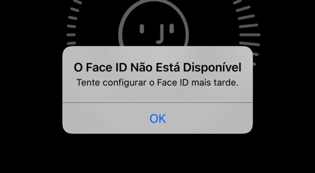 O que fazer quando o Face ID não funciona?