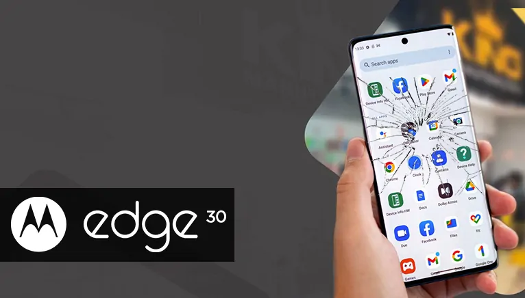 Troca de Vidro Moto Edge 30