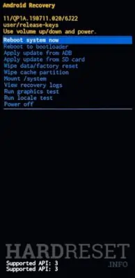 Como dar hard reset no Samsung S21