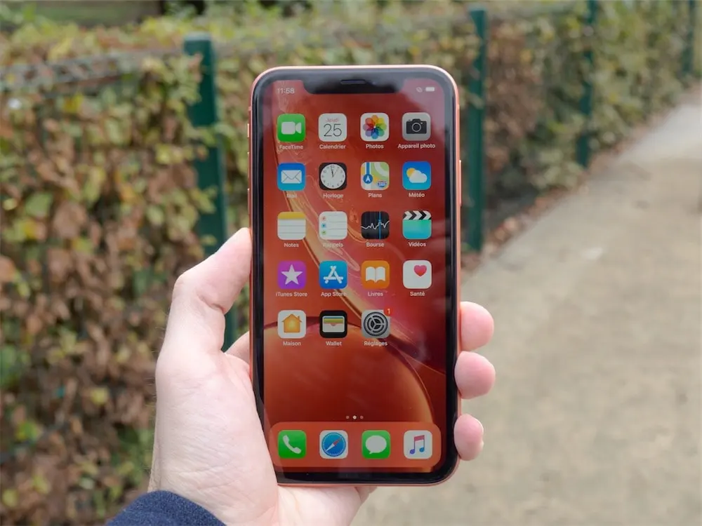 Quando o iPhone XR para de pegar sinal?