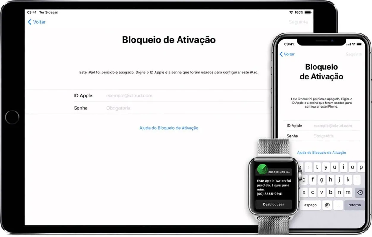 O que é bloqueio de Ativacao do Apple Watch?
