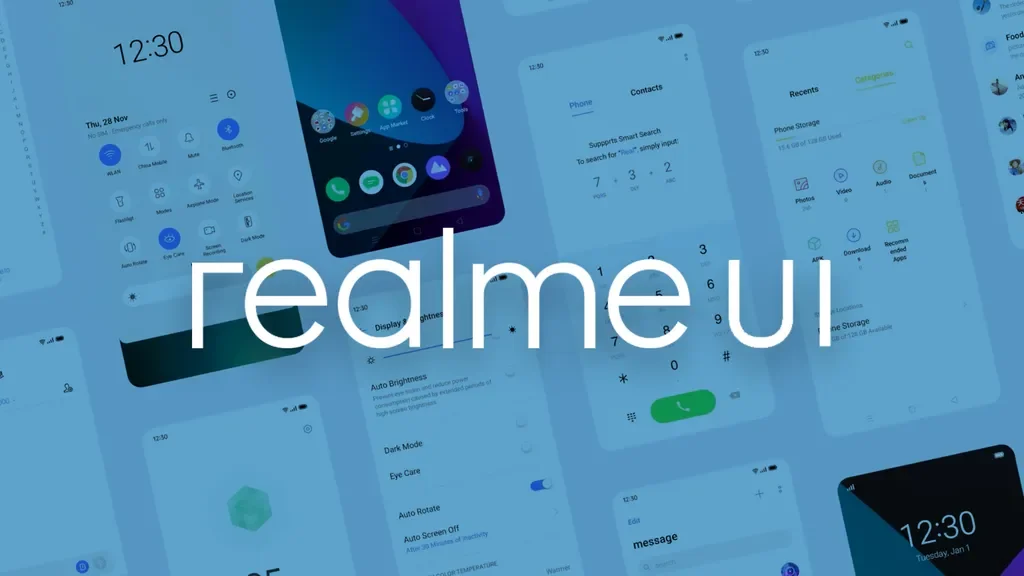Qual é o sistema da Realme?