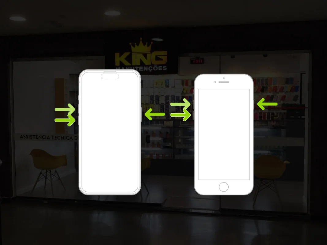 iPhone 13 mini desligou e não liga novamente