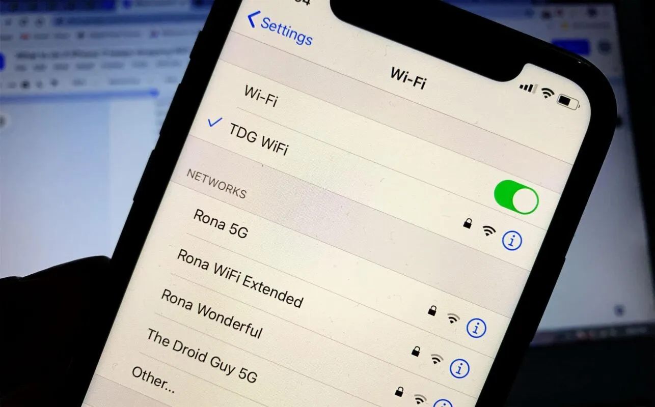 Como restaurar Wi-Fi do iPhone?