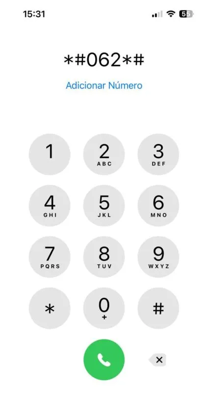 Para que serve *# 62 *#?