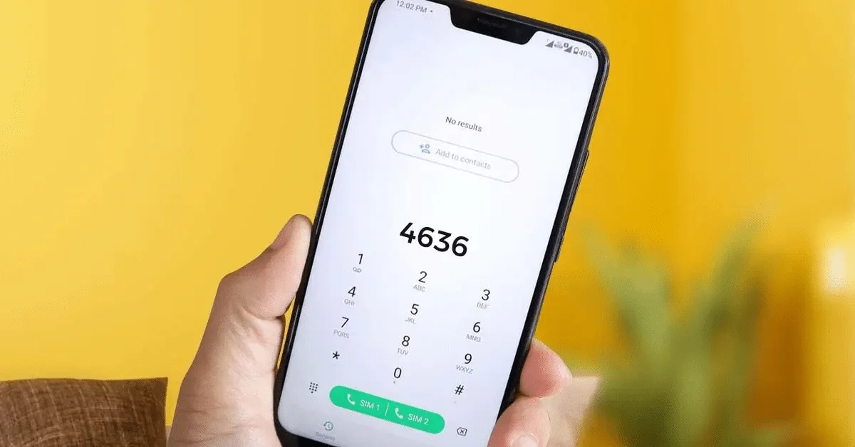 Para que serve o código ##4636 ##?