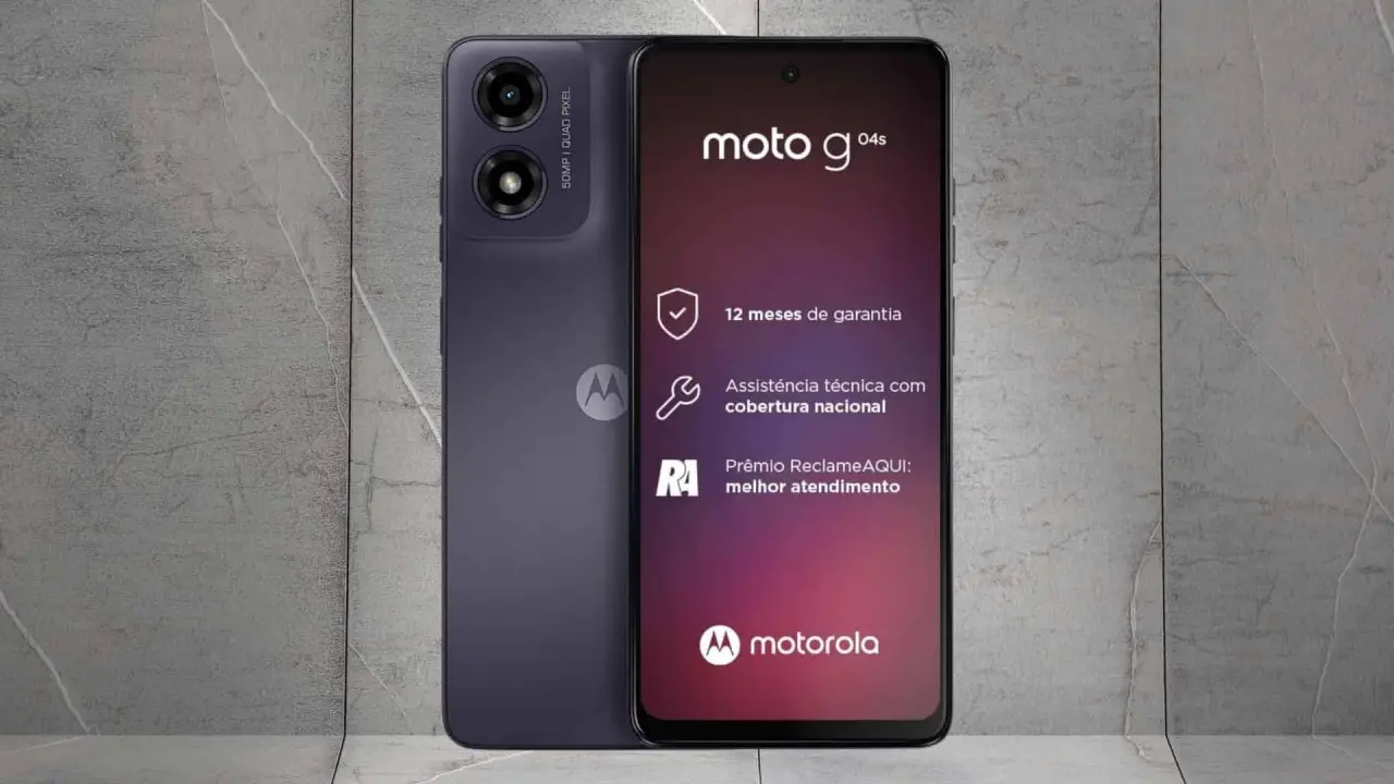 Quanto custa para arrumar a tela do celular Moto G04s?
